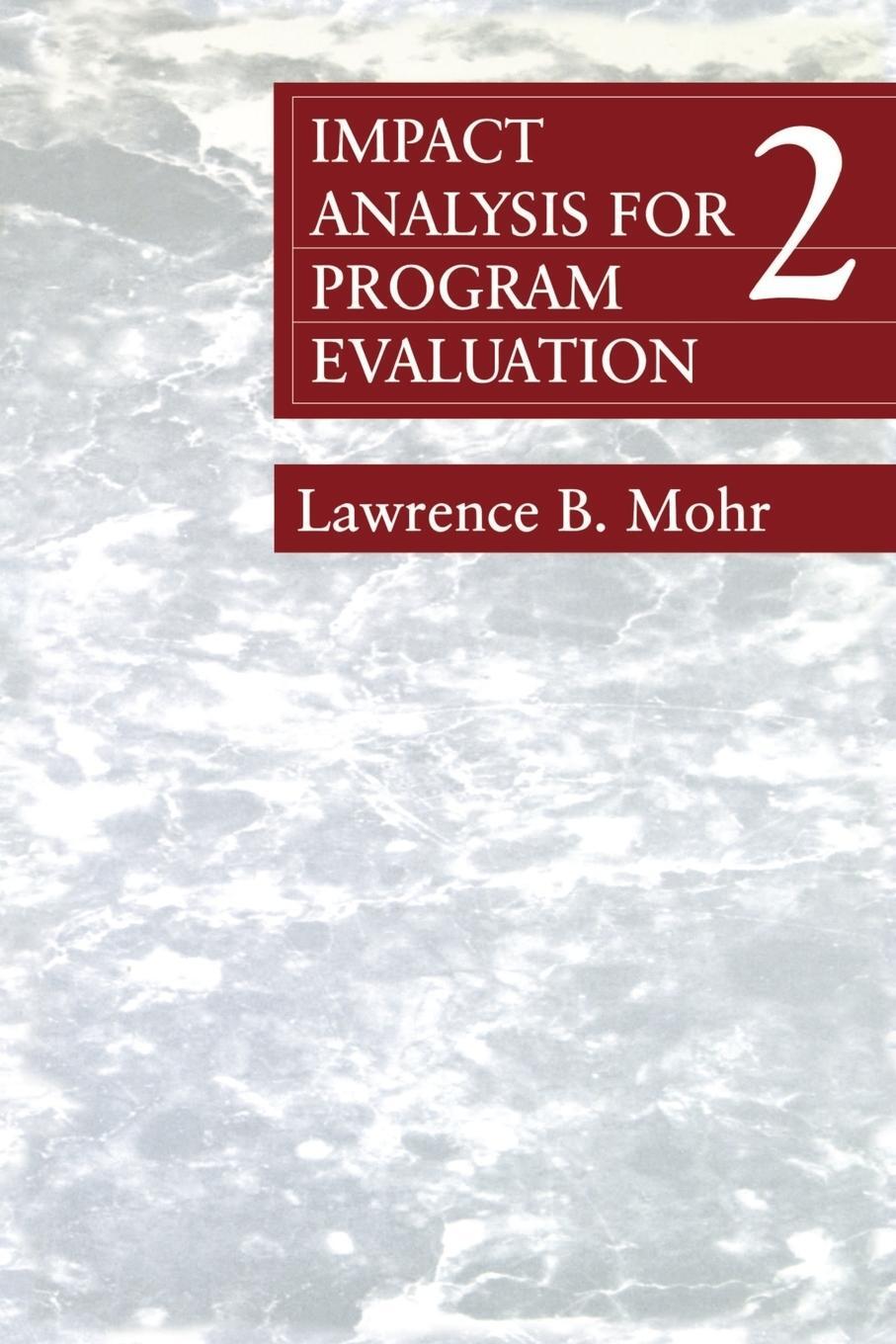 Cover: 9780803959361 | Impact Analysis for Program Evaluation | Lawrence B. Mohr | Buch