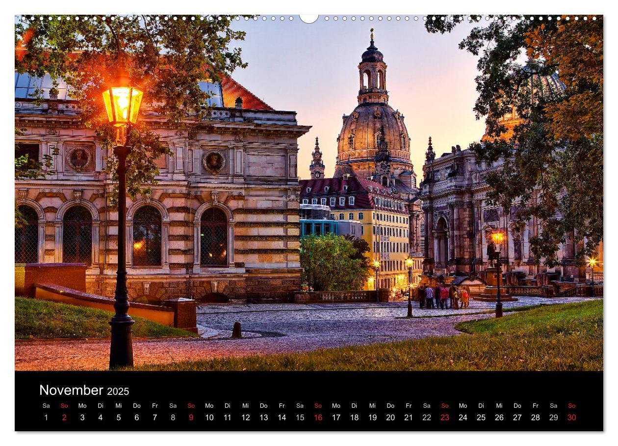 Bild: 9783435279944 | Dresden 2025 (Wandkalender 2025 DIN A2 quer), CALVENDO Monatskalender