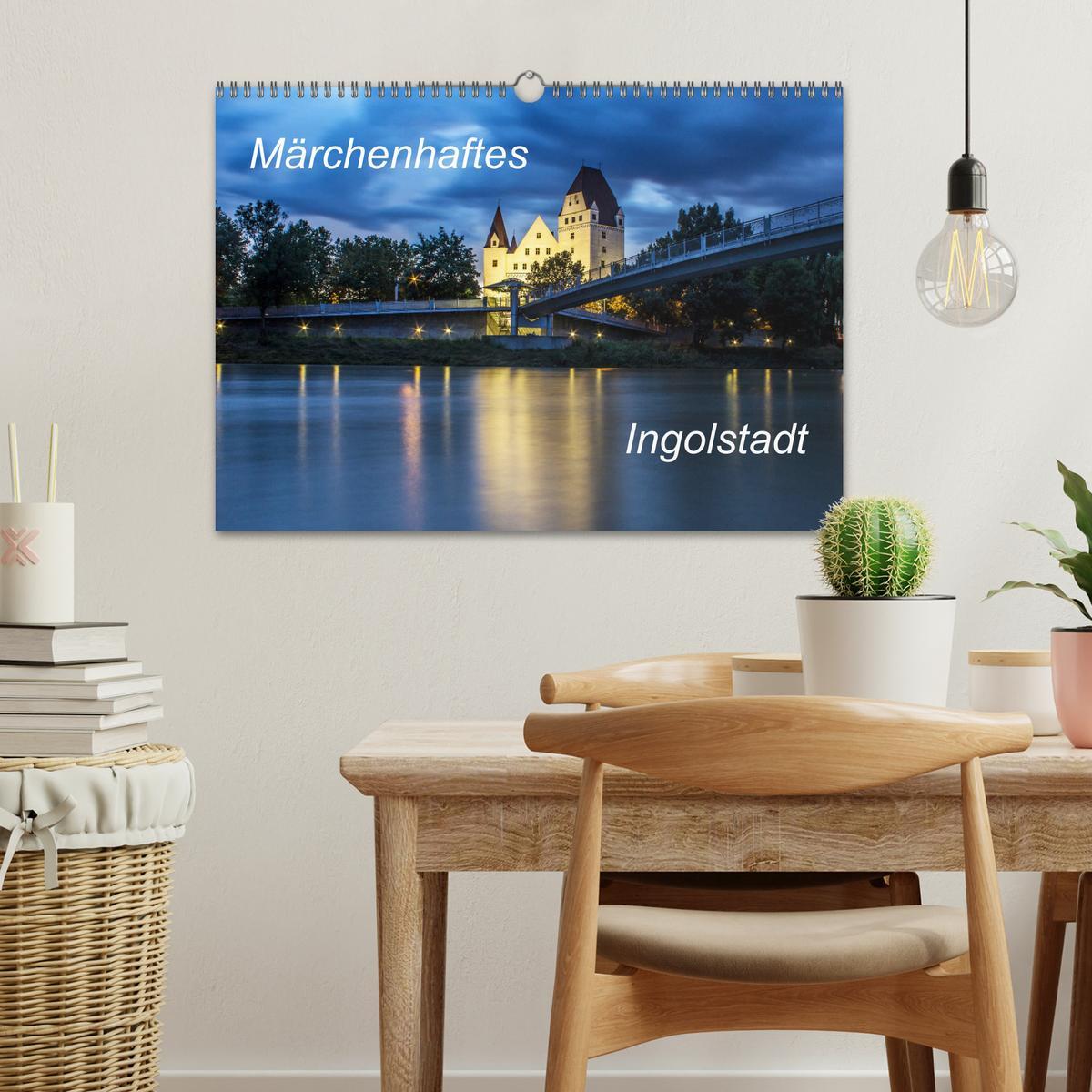 Bild: 9783435355150 | Märchenhaftes Ingolstadt (Wandkalender 2025 DIN A3 quer), CALVENDO...