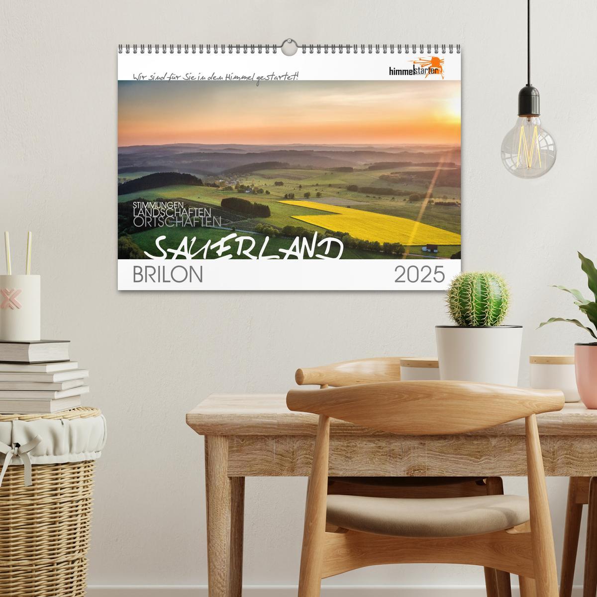 Bild: 9783435431625 | Das Sauerland bei Brilon aus der Vogelperspektive (Wandkalender...