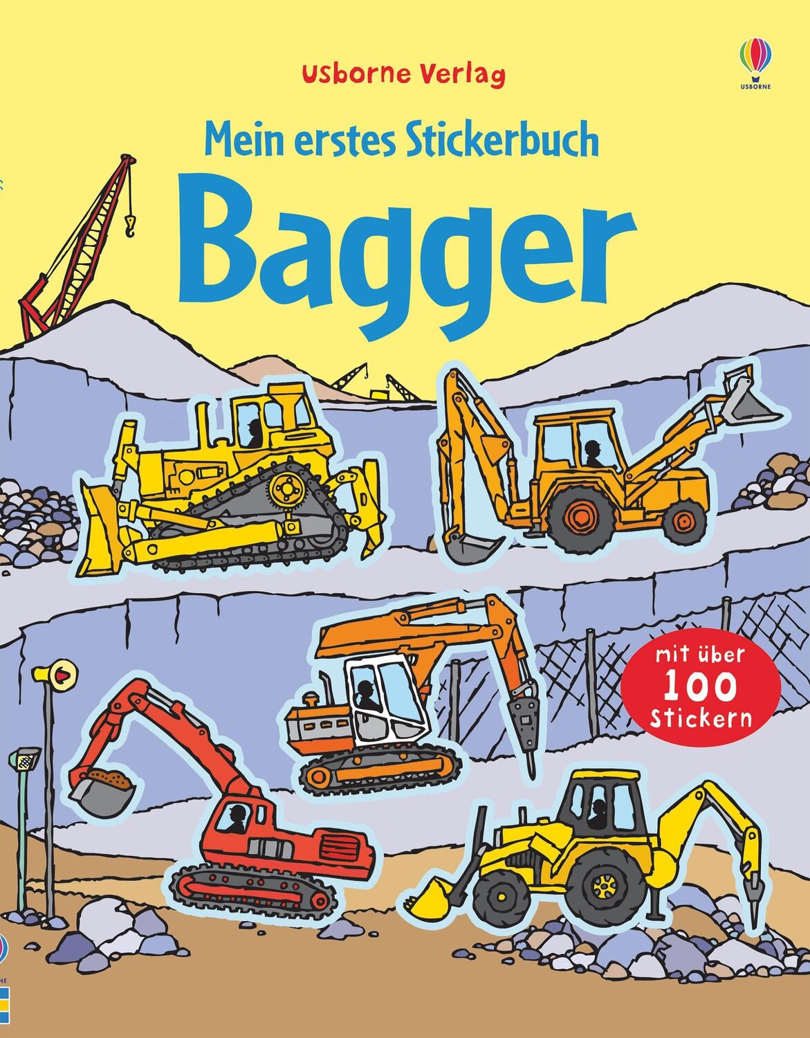 Cover: 9781782326878 | Mein erstes Stickerbuch: Bagger | Sam Taplin | Taschenbuch | 24 S.