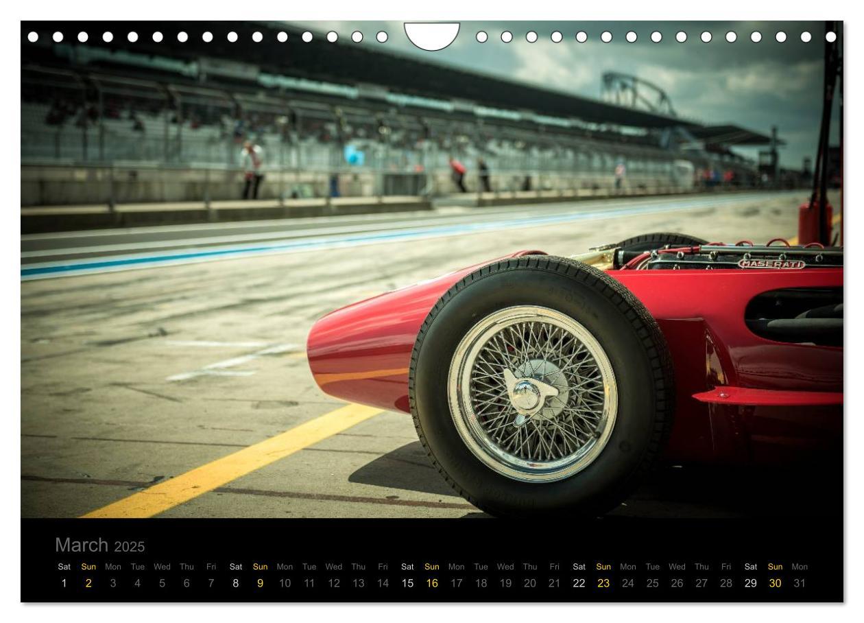 Bild: 9781325951840 | Maserati - Early GP Cars (Wall Calendar 2025 DIN A4 landscape),...