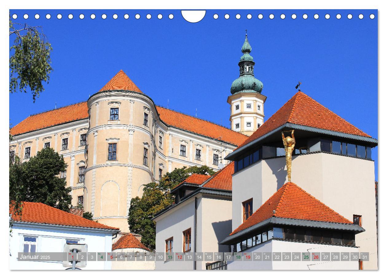 Bild: 9783383837456 | Mikulov in Tschechien (Wandkalender 2025 DIN A4 quer), CALVENDO...