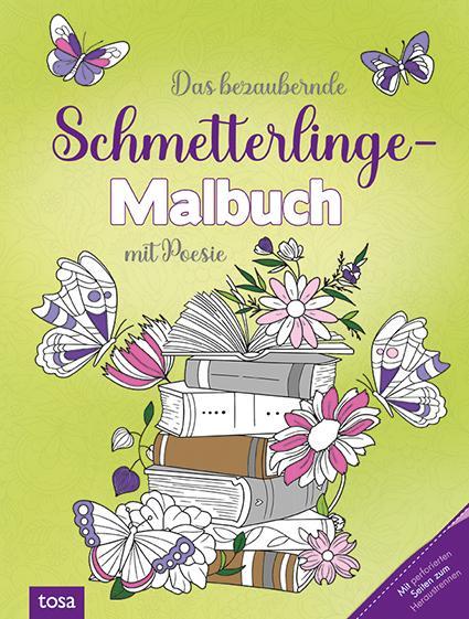 Cover: 9783863134600 | Das bezaubernde Schmetterlinge Malbuch | Mit Poesie | Taschenbuch