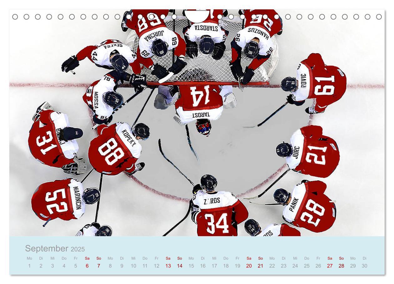 Bild: 9783435330799 | Eishockey! Schneller, härter, das Powergame! (Wandkalender 2025 DIN...