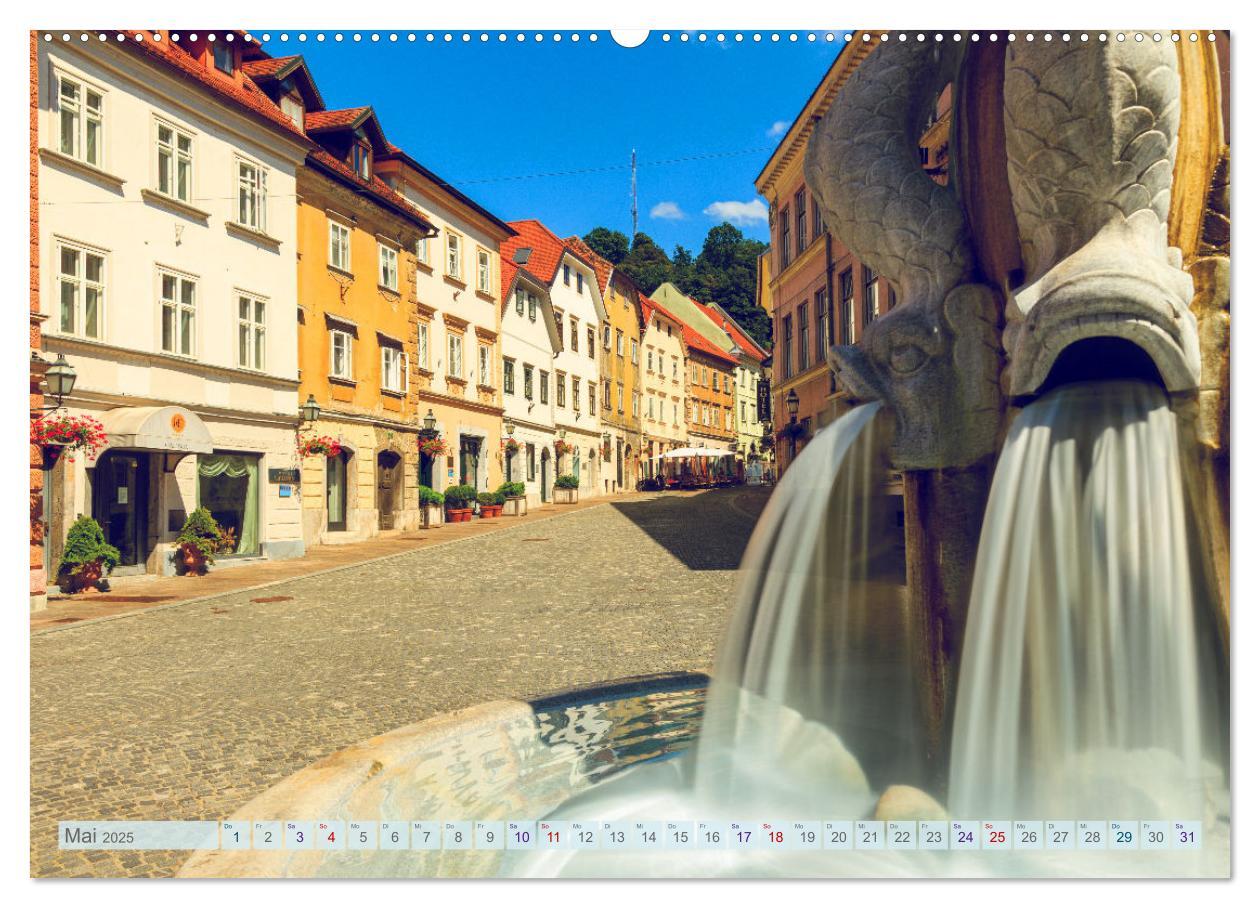 Bild: 9783383850998 | Ljubljana - Sloweniens wunderschöne Hauptstadt (Wandkalender 2025...