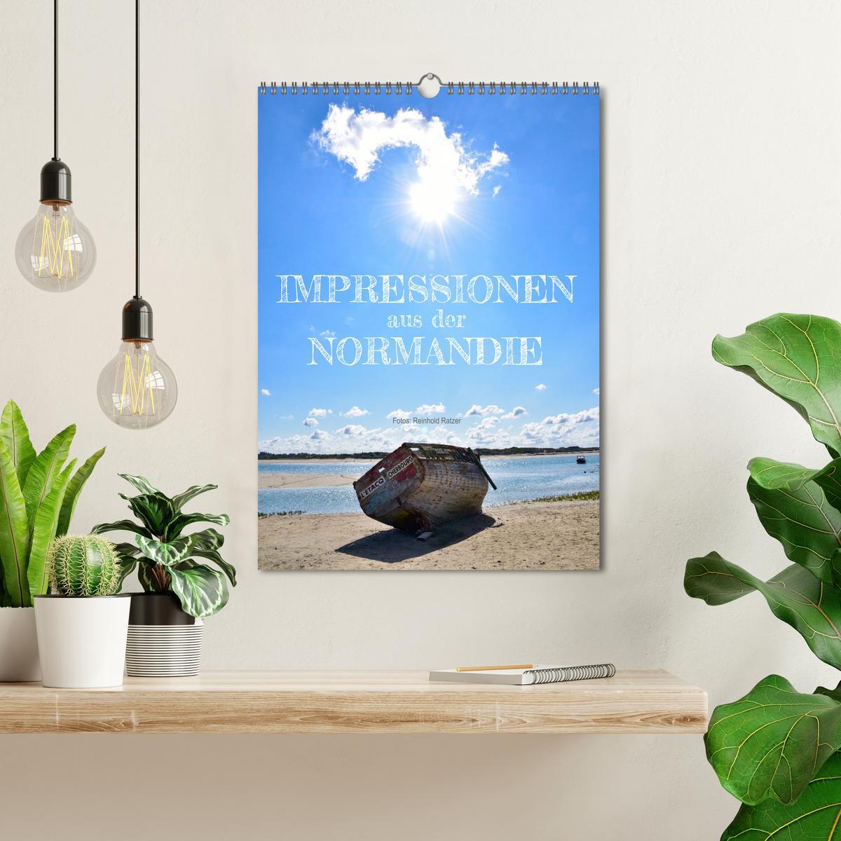 Bild: 9783435912643 | Impressionen aus der Normandie (Wandkalender 2025 DIN A3 hoch),...