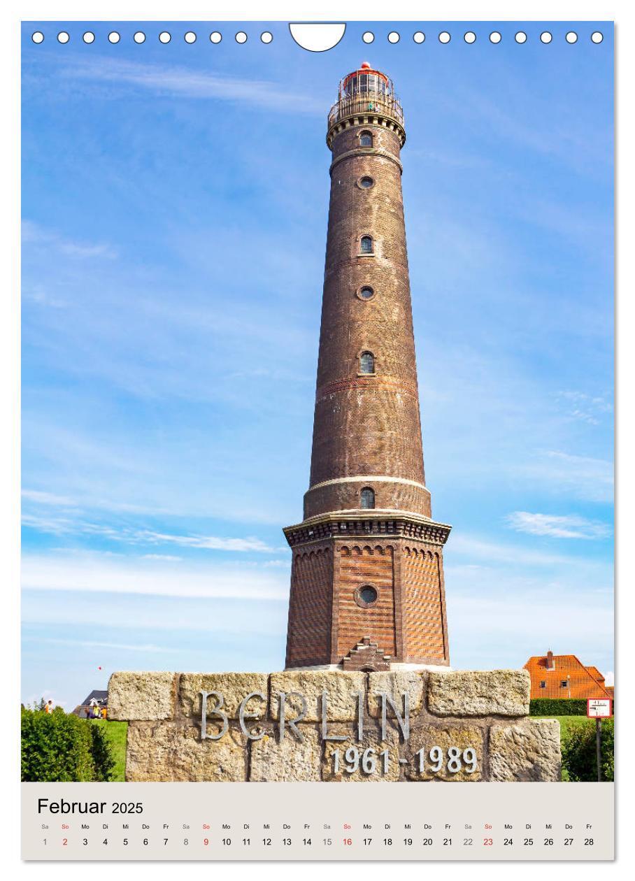 Bild: 9783435972050 | Borkum Strandspaziergang (Wandkalender 2025 DIN A4 hoch), CALVENDO...