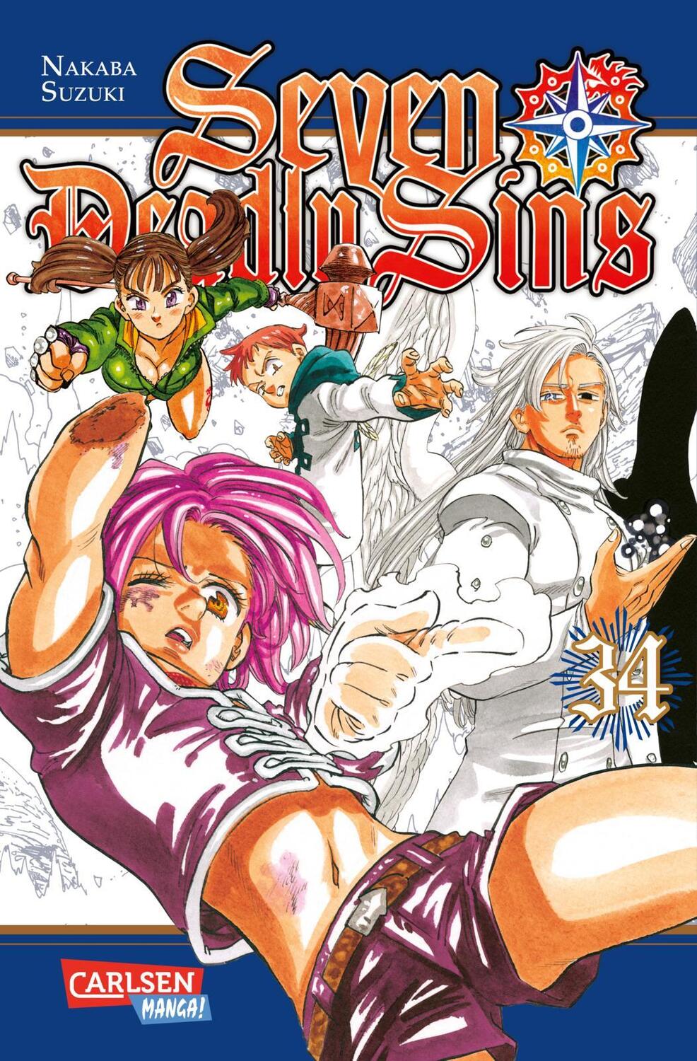 Cover: 9783551751799 | Seven Deadly Sins 34 | Mittelalterliche Fantasy-Action mit Witz | Buch