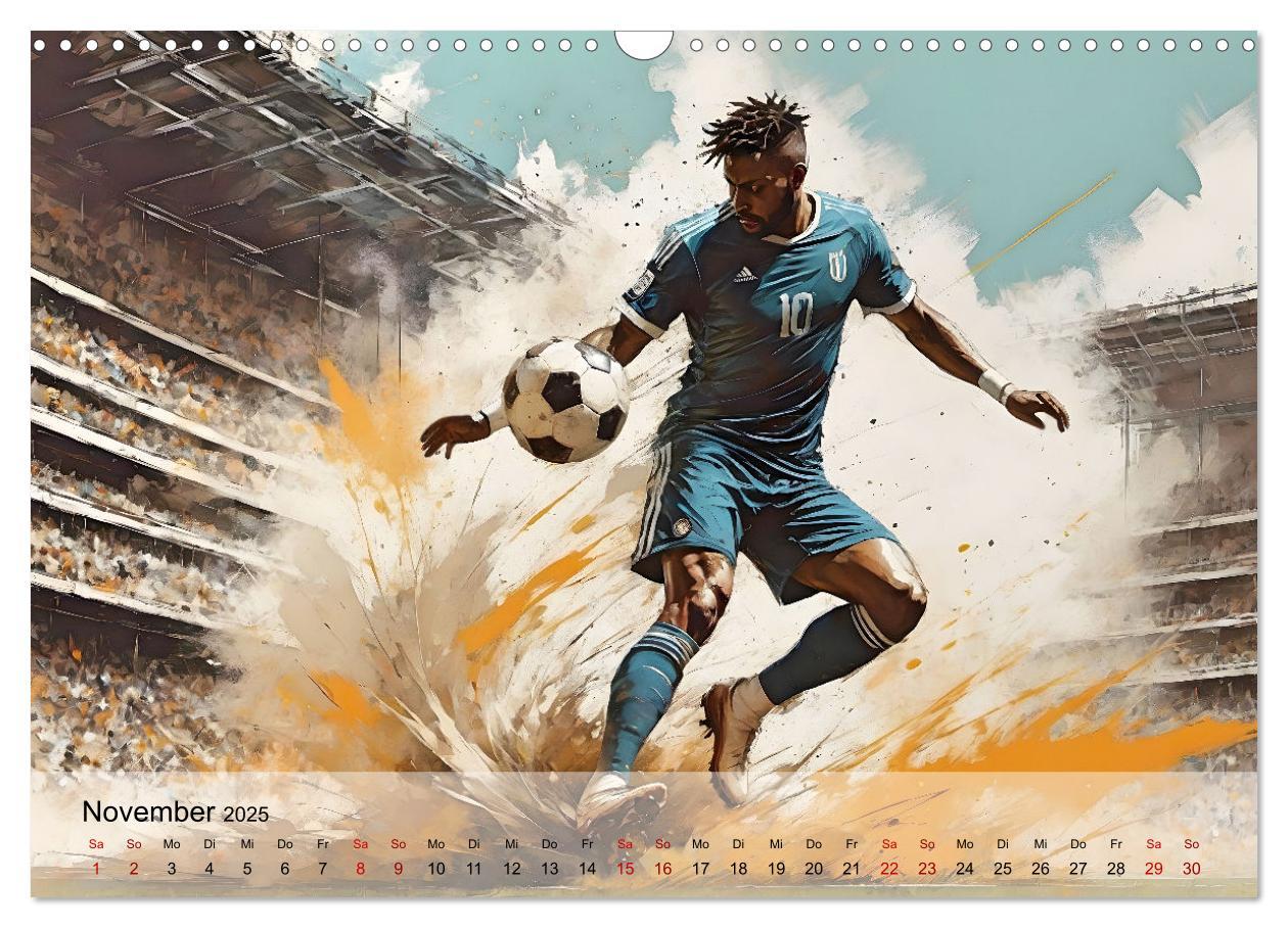 Bild: 9783457178843 | Fußball - Finale (Wandkalender 2025 DIN A3 quer), CALVENDO...