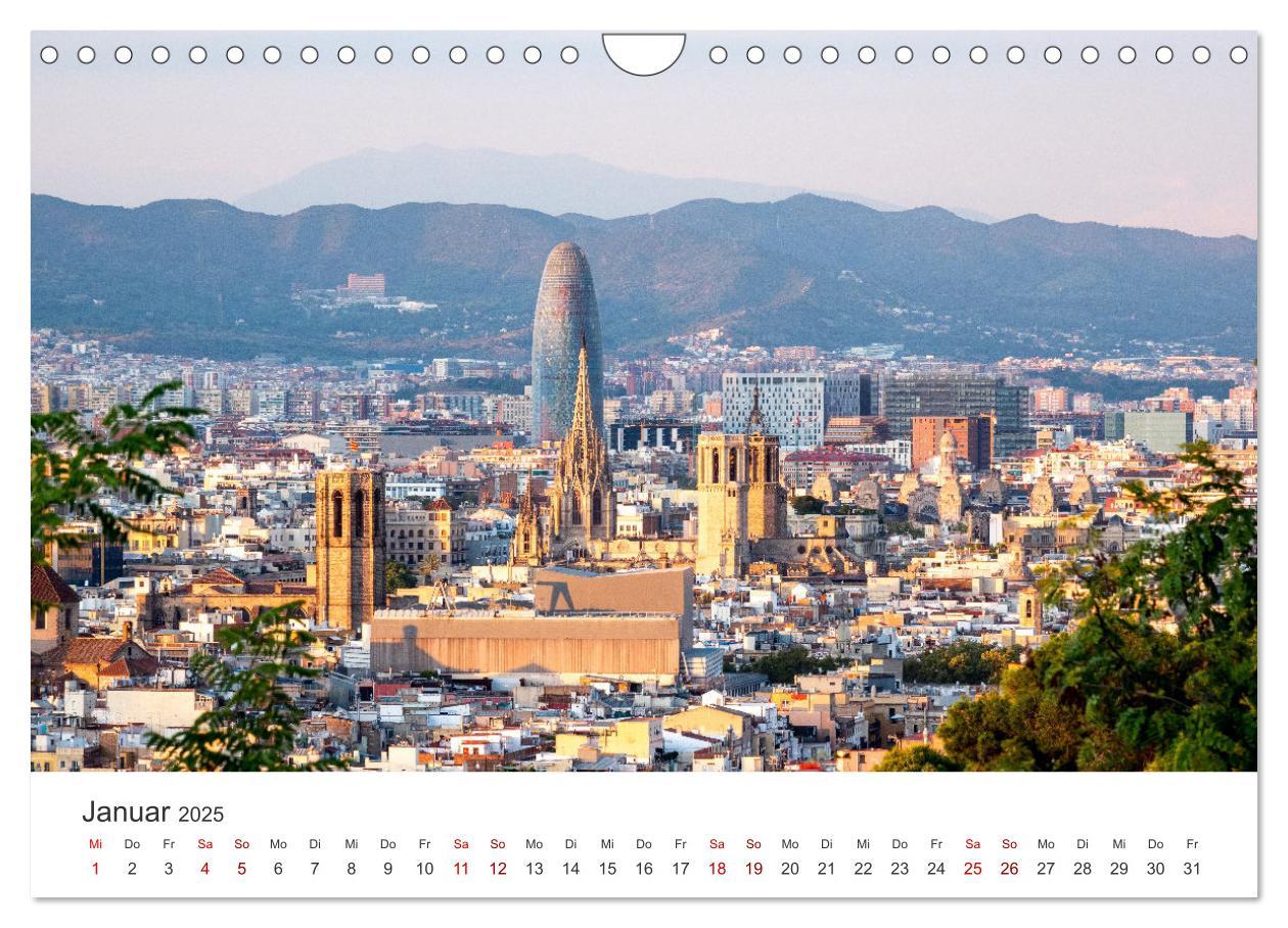 Bild: 9783435006229 | Barcelona - Die wunderschöne Hauptstadt Kataloniens. (Wandkalender...