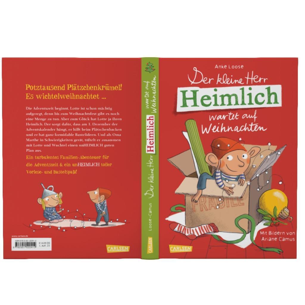 Bild: 9783551522412 | Der kleine Herr Heimlich wartet auf Weihnachten | Anke Loose | Buch