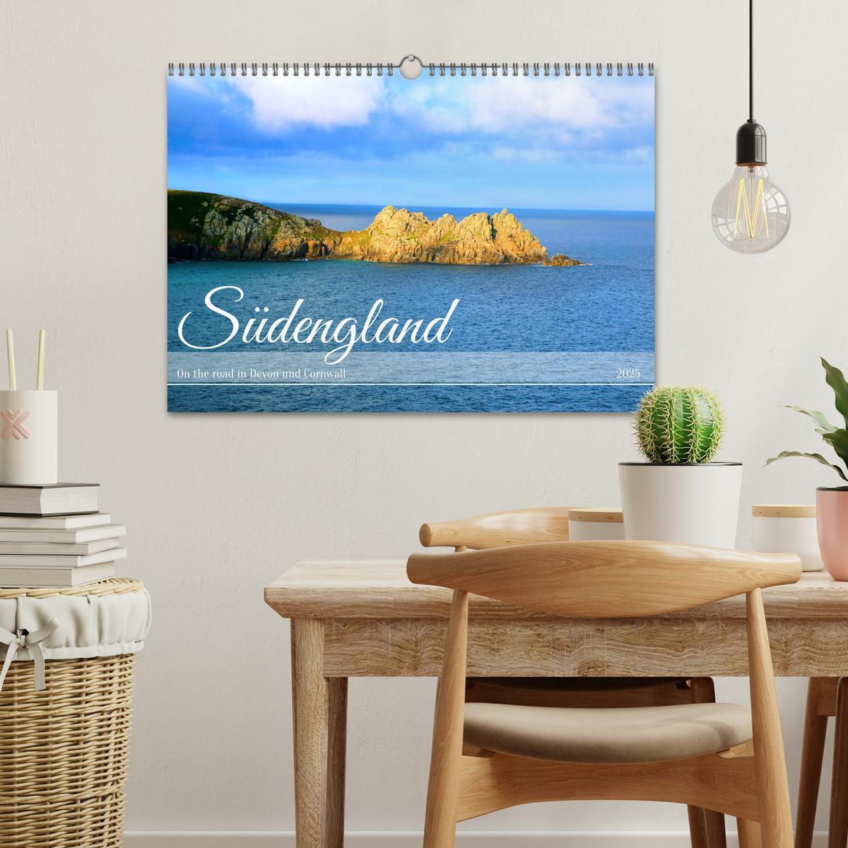 Bild: 9783383858406 | Südengland - On the road in Devon und Cornwall (Wandkalender 2025...