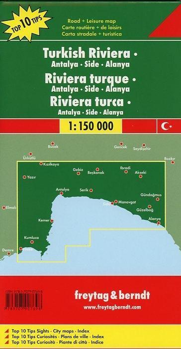 Bild: 9783707907698 | Türkische Riviera 1 : 150 000. Auto- und Freizeitkarte | KG | Deutsch