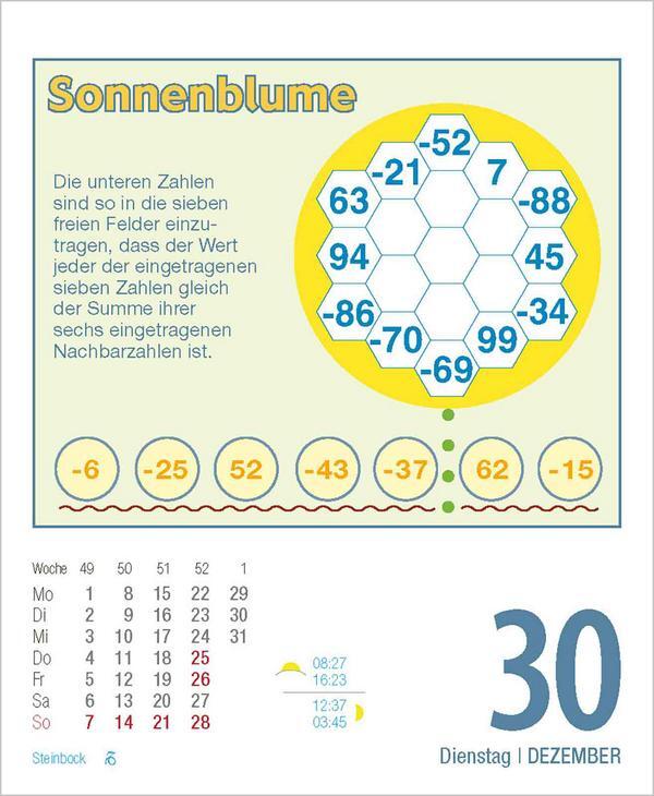 Bild: 9783731877462 | Rätsel und Denkspiele 2025 | Verlag Korsch | Kalender | 328 S. | 2025