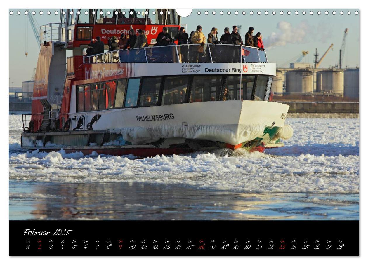 Bild: 9783435827817 | Boote und Schiffe auf Elbe und Ostsee (Wandkalender 2025 DIN A3...