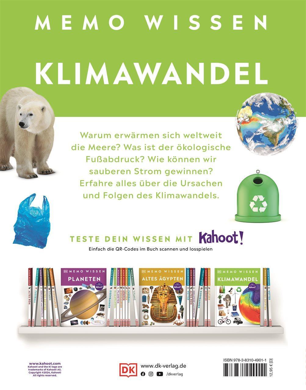 Rückseite: 9783831049011 | memo Wissen. Klimawandel | John Woodward | Buch | 72 S. | Deutsch