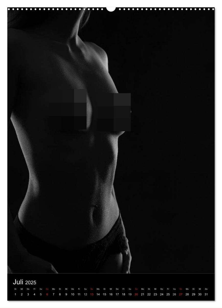 Bild: 9783457087213 | Erotische Silhouetten (Wandkalender 2025 DIN A2 hoch), CALVENDO...