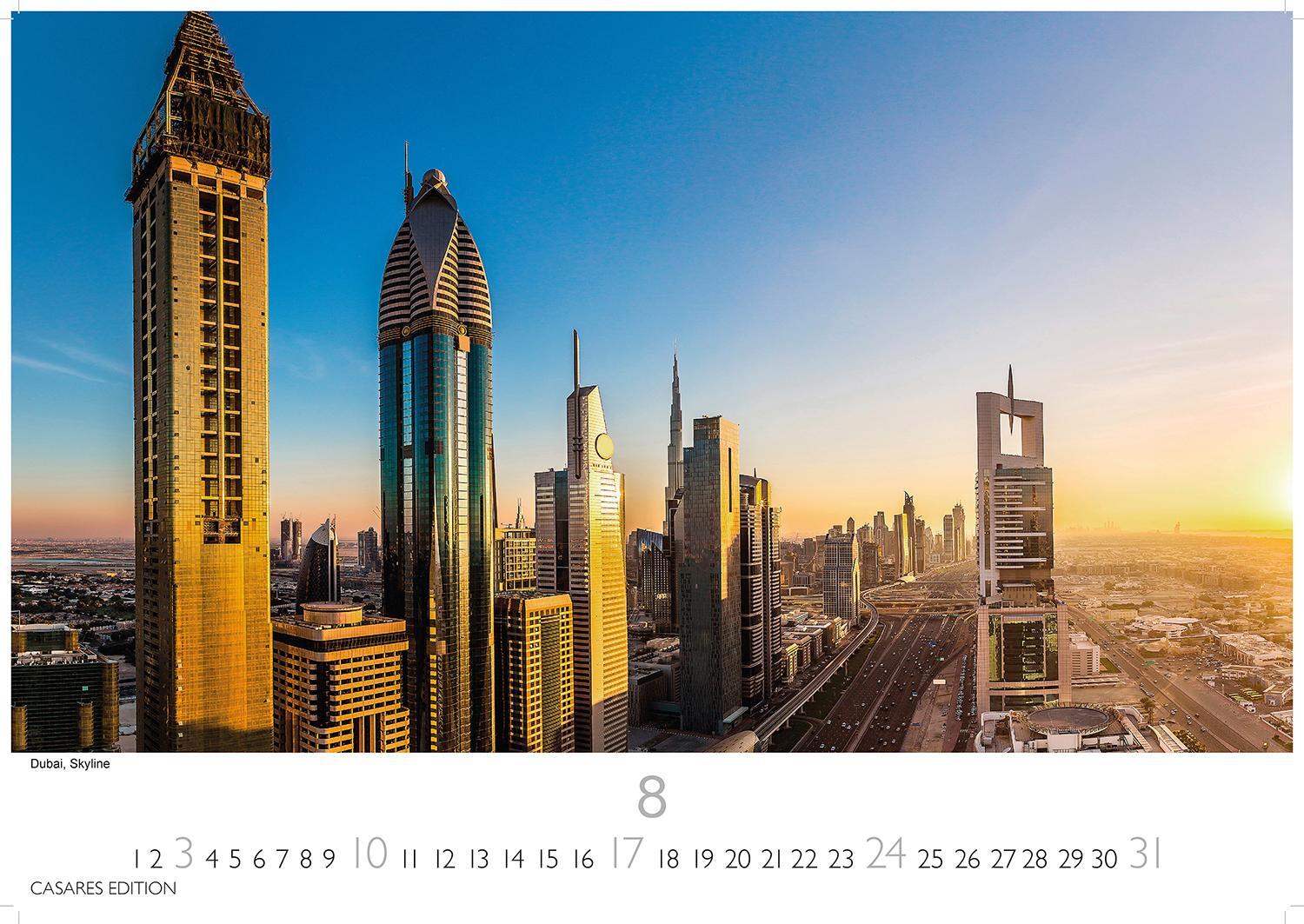 Bild: 9781835240885 | Dubai/Abu Dhabi 2025 L 35x50cm | Kalender | 14 S. | Deutsch | 2025