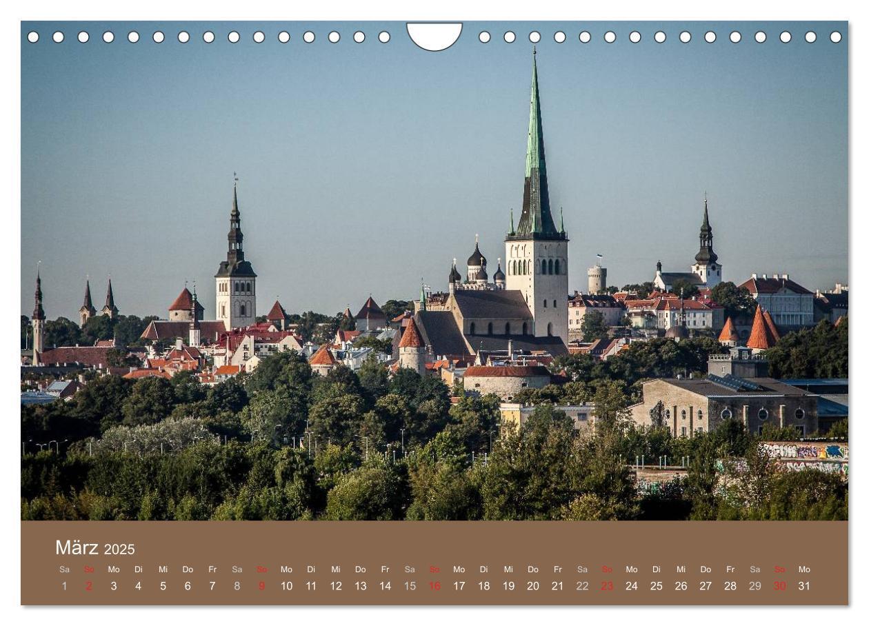 Bild: 9783435572113 | Tallinn - Streifzug durch die Altstadt (Wandkalender 2025 DIN A4...