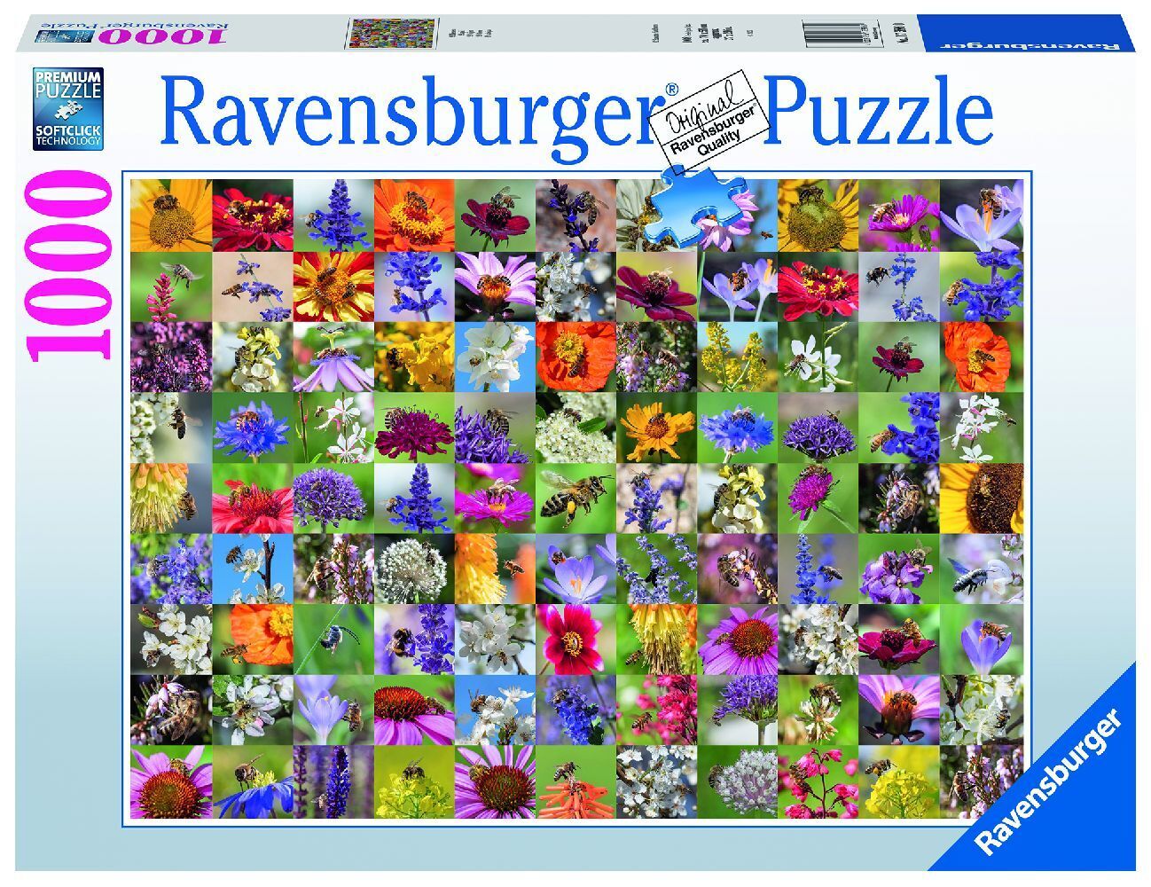 Cover: 4005556173860 | Ravensburger Puzzle 17386 99 Bienen - 1000 Teile Puzzle für...