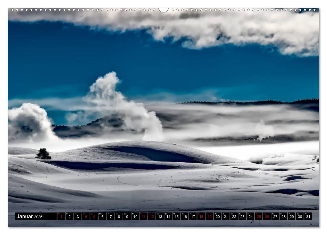 Bild: 9783435421596 | Yellowstone Nationalpark. Tanz auf dem Vulkan (Wandkalender 2025...