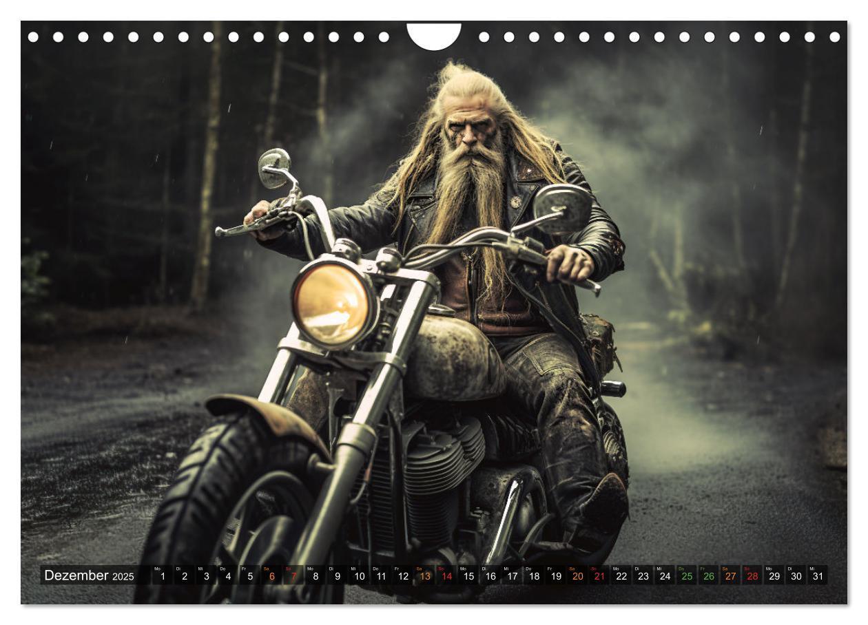 Bild: 9783383859052 | Ride to Valhalla (Wandkalender 2025 DIN A4 quer), CALVENDO...