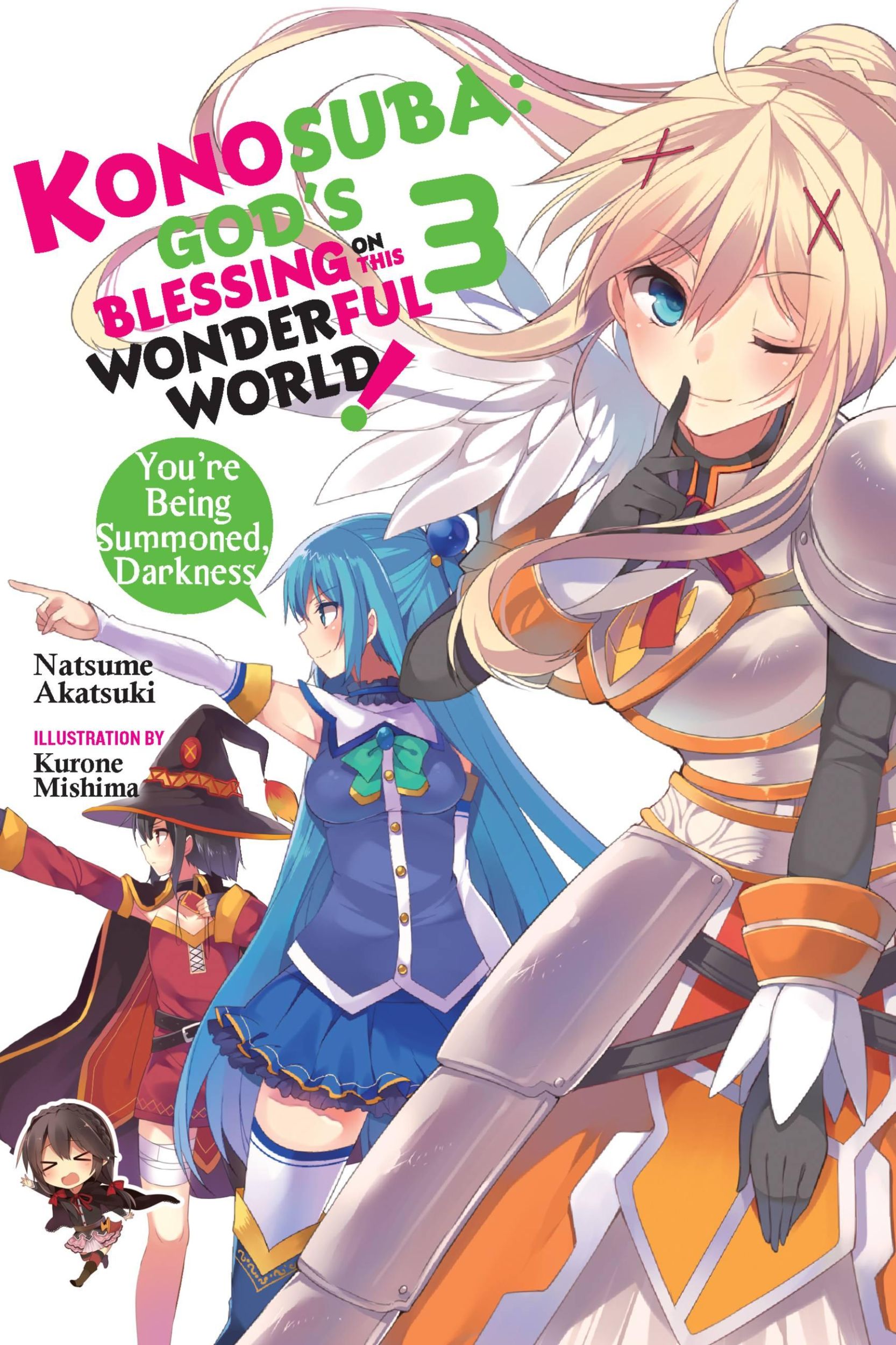 Cover: 9780316468732 | Konosuba: God's Blessing on This Wonderful World!, Vol. 3 (Light...