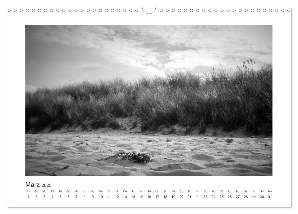 Bild: 9783435291328 | Monochrom Meer (Wandkalender 2025 DIN A3 quer), CALVENDO...