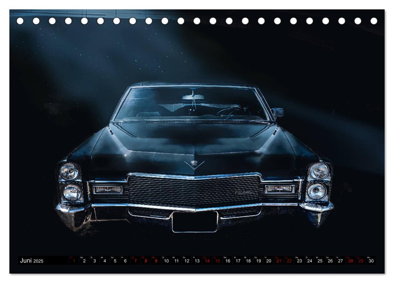 Bild: 9783435316885 | American Classic Cars (Tischkalender 2025 DIN A5 quer), CALVENDO...