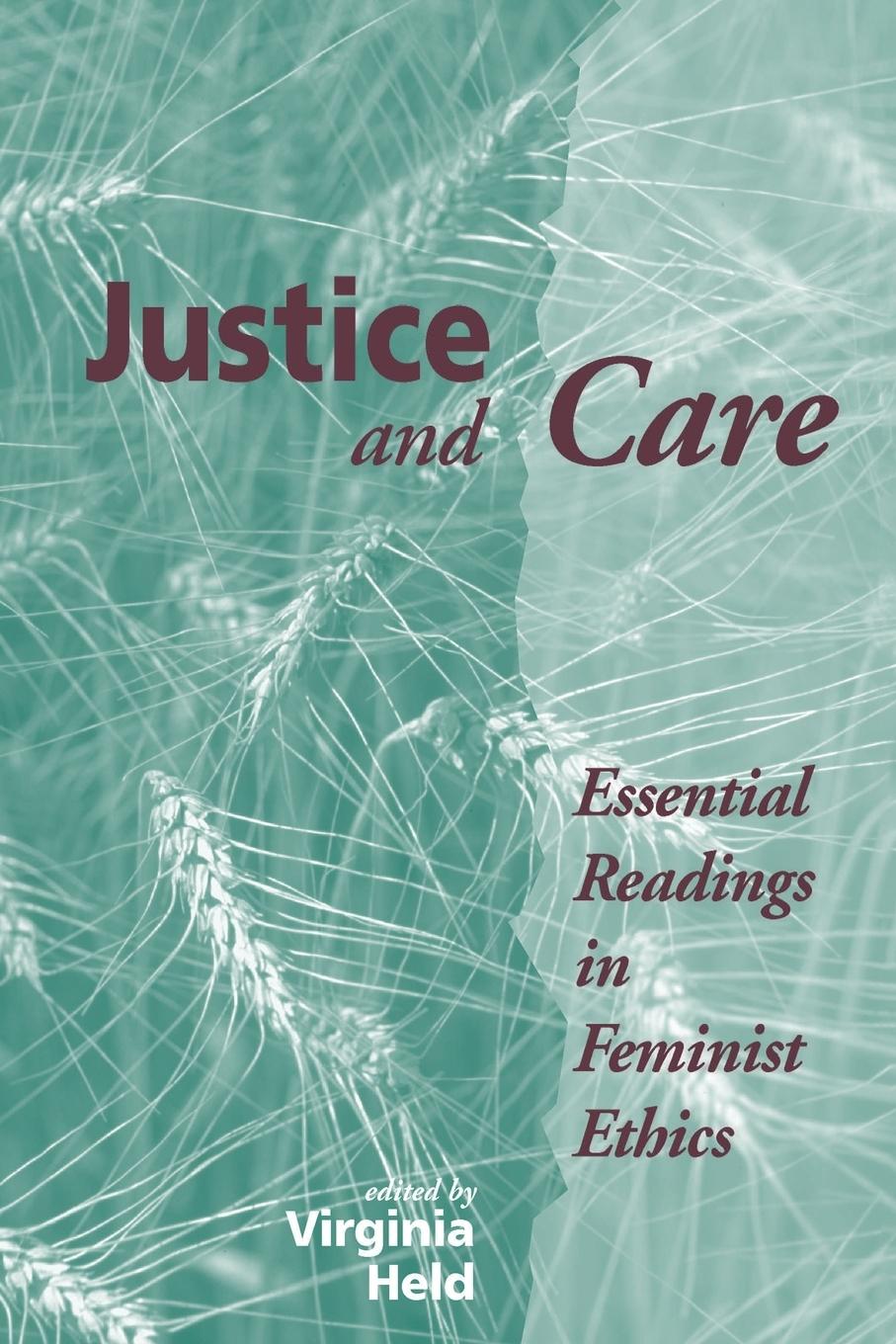 Cover: 9780813321622 | Justice And Care | Essential Readings In Feminist Ethics | Held | Buch