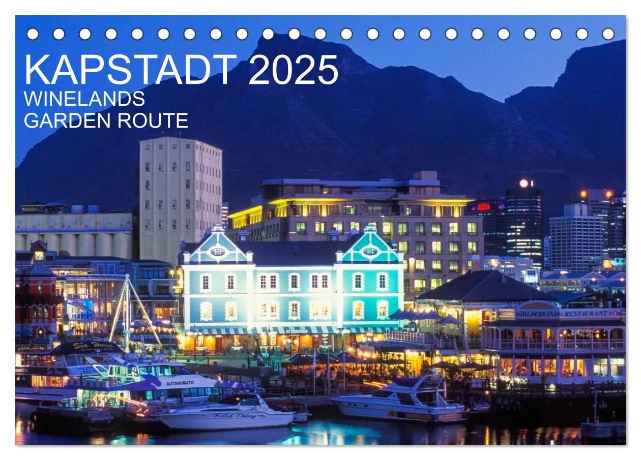 Cover: 9783435783014 | Kapstadt, Winelands und Garden Route (Tischkalender 2025 DIN A5...