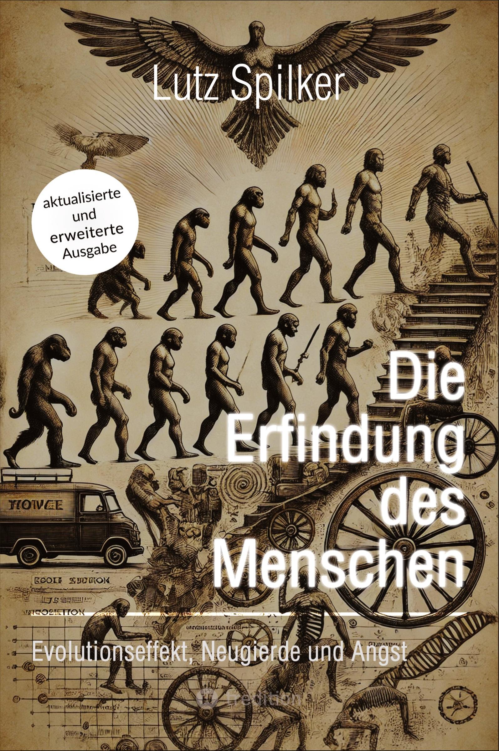 Cover: 9783384541031 | Die Erfindung des Menschen | Evolutionseffekt, Neugierde und Angst