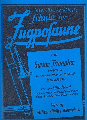 Cover: 9990050185769 | Schule für Zugposaune | Gustav Trampler | EAN 9990050185769