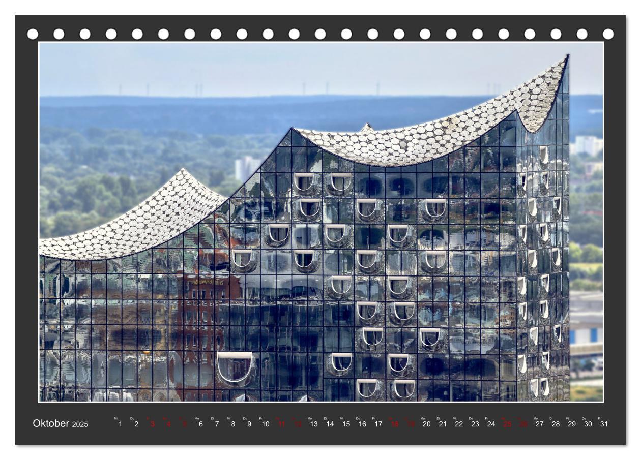 Bild: 9783383878879 | Wahrzeichen Elbphilharmonie (Tischkalender 2025 DIN A5 quer),...