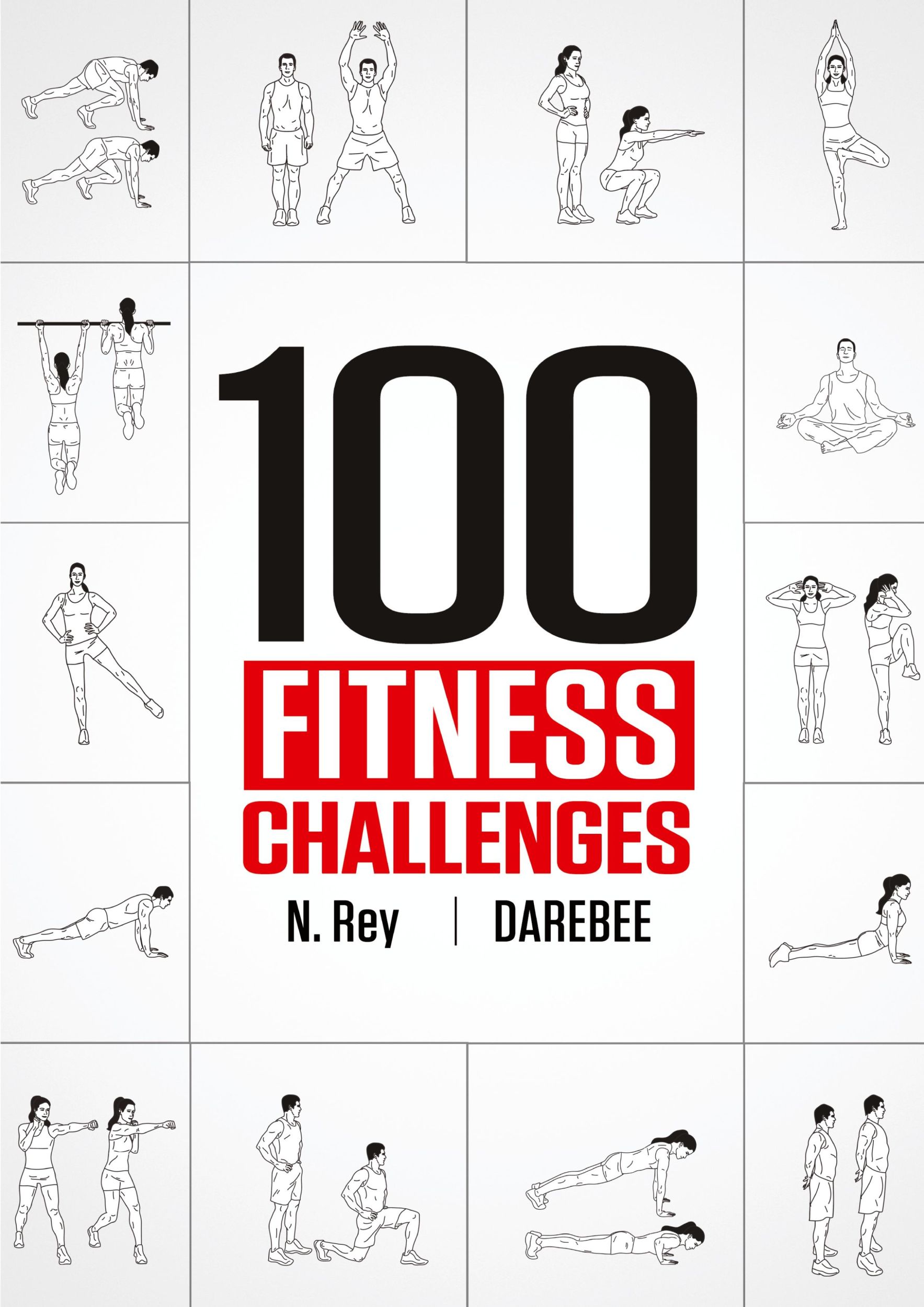 Cover: 9781844811557 | 100 Fitness Challenges | N. Rey | Taschenbuch | Englisch | 2020