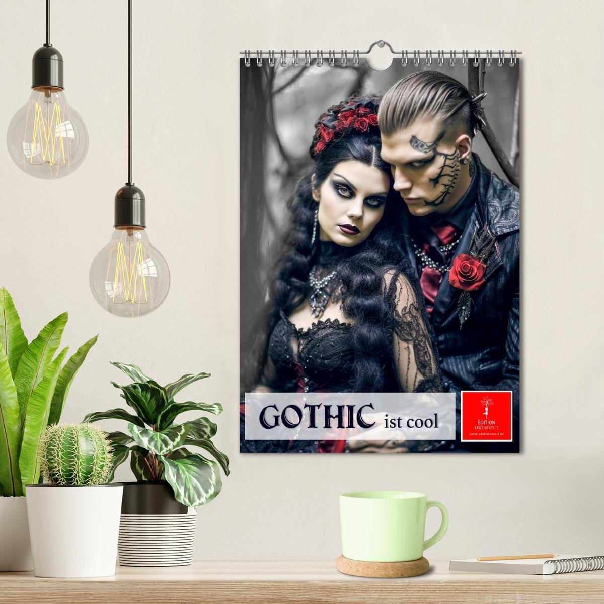 Bild: 9783435862788 | Gothic ist cool (Wandkalender 2025 DIN A4 hoch), CALVENDO...