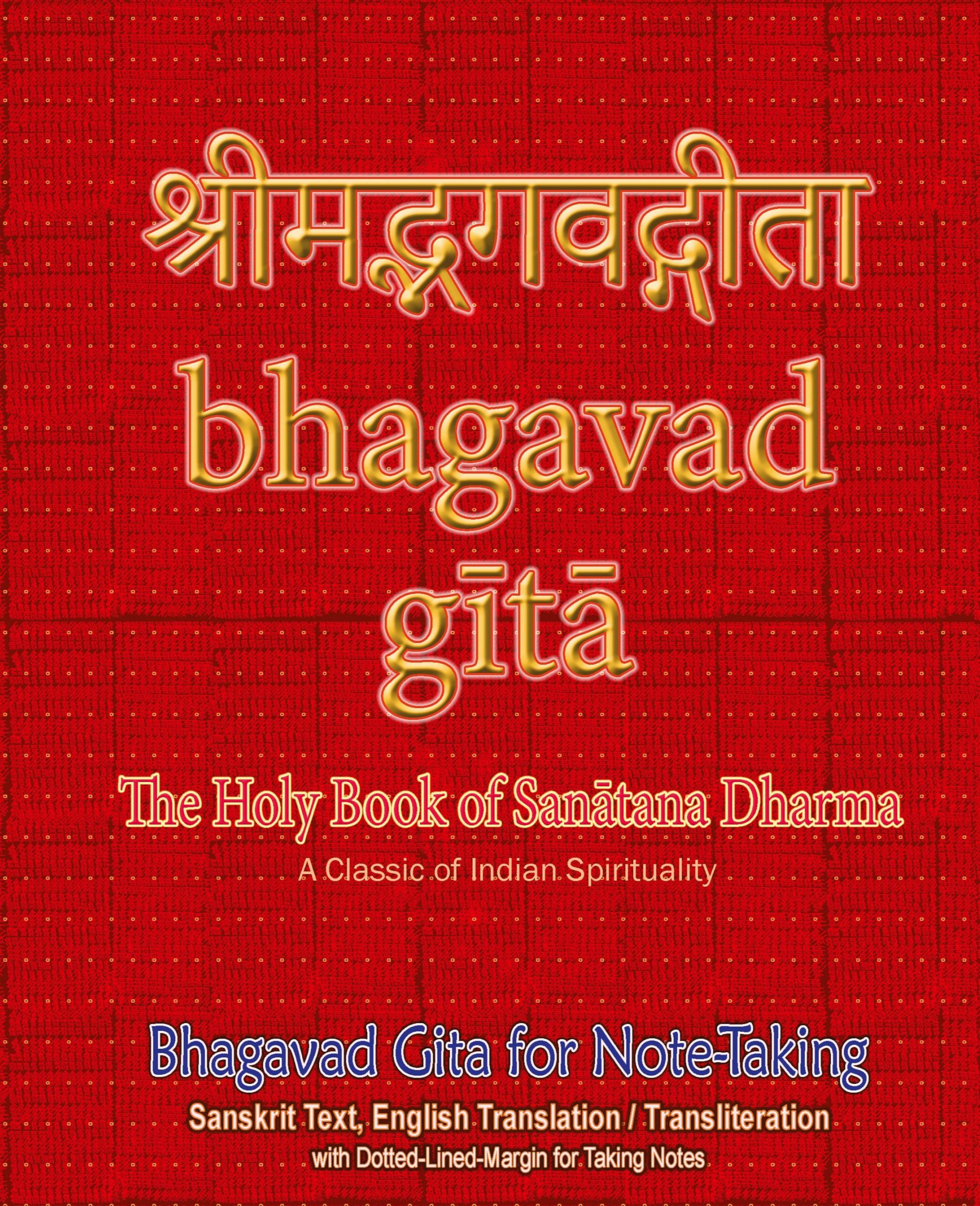 Cover: 9781945739569 | Bhagavad Gita for Note-taking | Sushma | Buch | Englisch | 2022