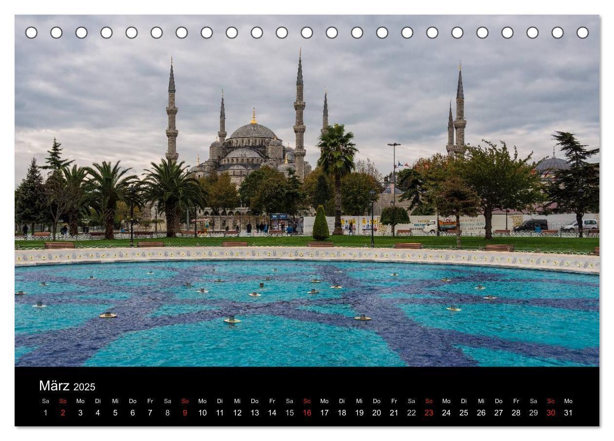 Bild: 9783435821891 | Istanbul (Tischkalender 2025 DIN A5 quer), CALVENDO Monatskalender