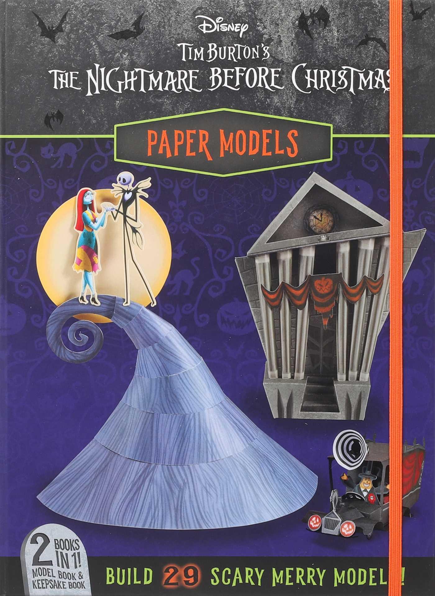 Cover: 9781667202341 | Disney: Tim Burton's the Nightmare Before Christmas Paper Models