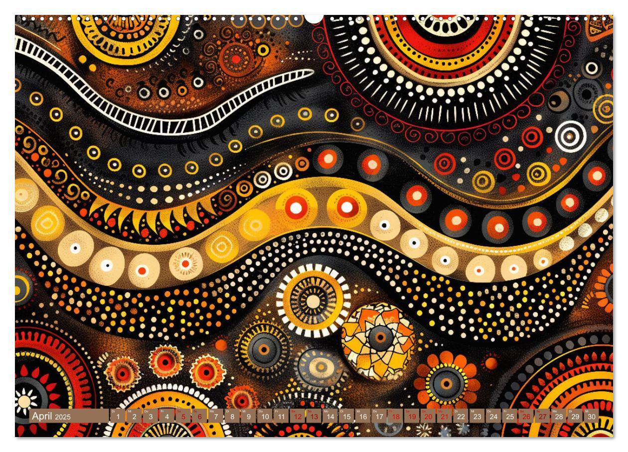 Bild: 9783383819162 | Aborigines - Farben des Outback (Wandkalender 2025 DIN A2 quer),...