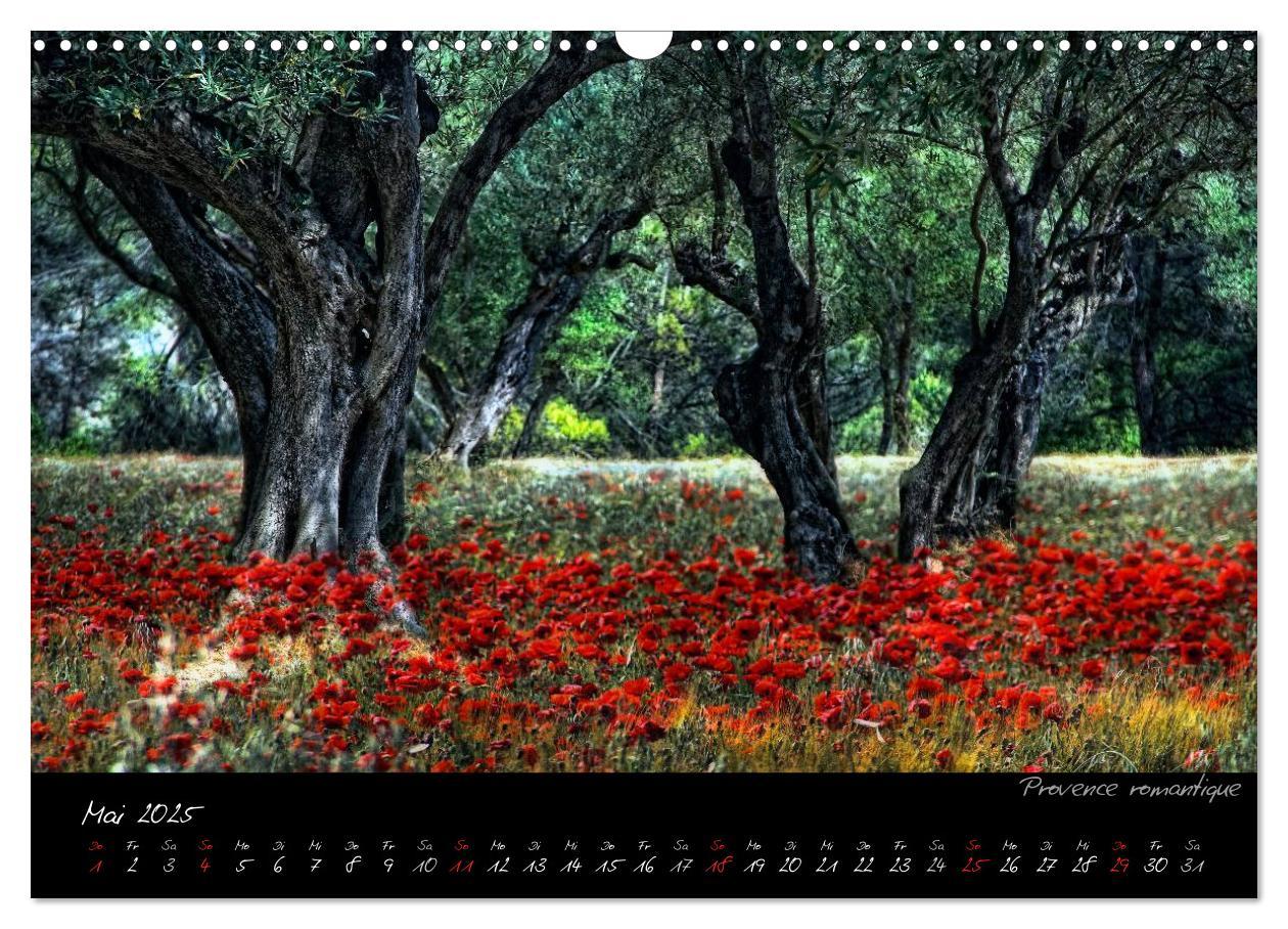 Bild: 9783435757763 | Provence romantique (Wandkalender 2025 DIN A3 quer), CALVENDO...