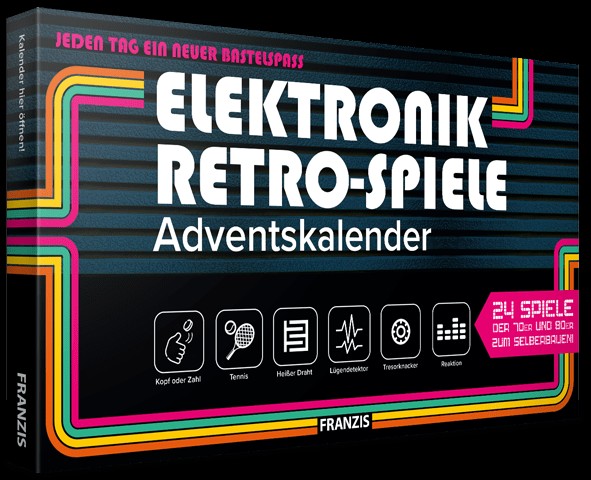 Cover: 4019631671509 | Elektronik Retro Spiele Adventskalender | Burkhard Kainka | Spielzeug