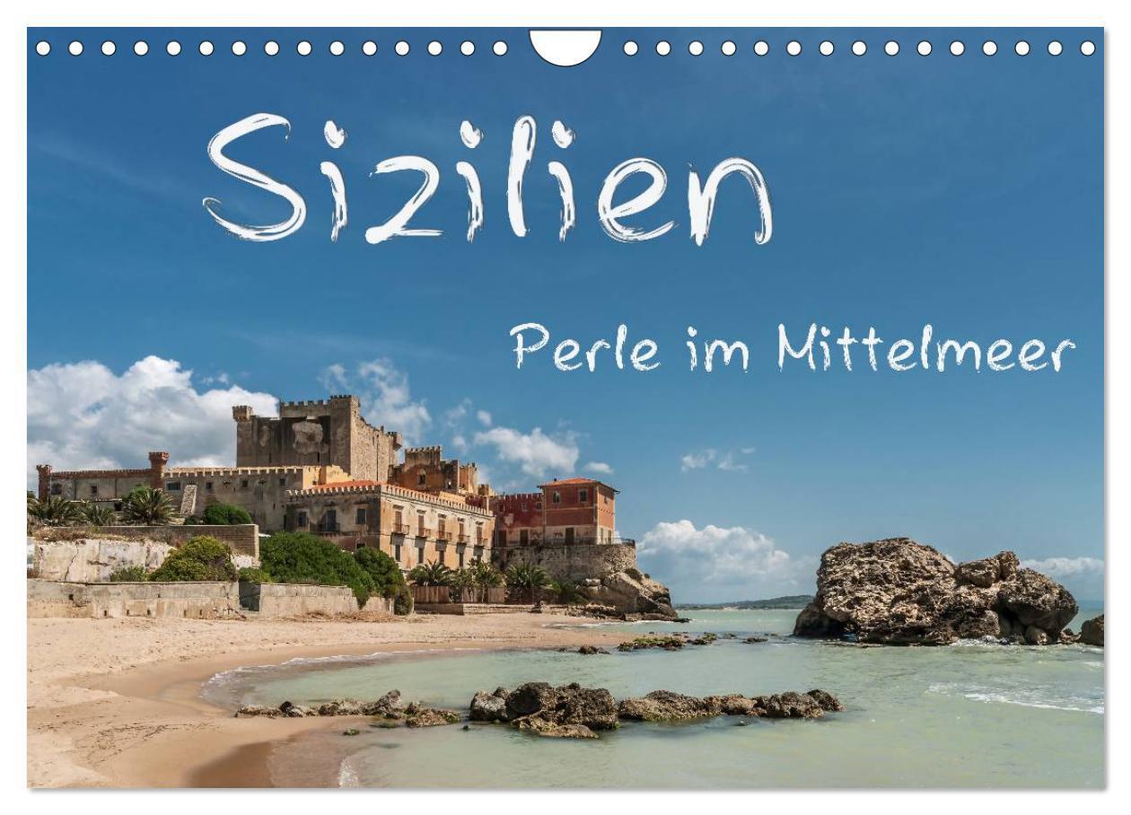 Cover: 9783435627158 | Sizilien - Perle im Mittelmeer (Wandkalender 2025 DIN A4 quer),...