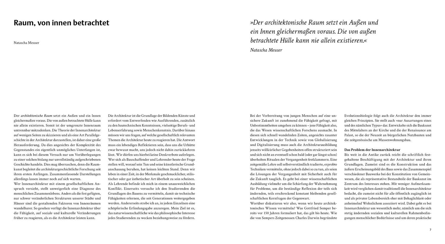 Bild: 9783869222912 | Theorie der Innenarchitektur | Natascha Meuser | Taschenbuch | 160 S.