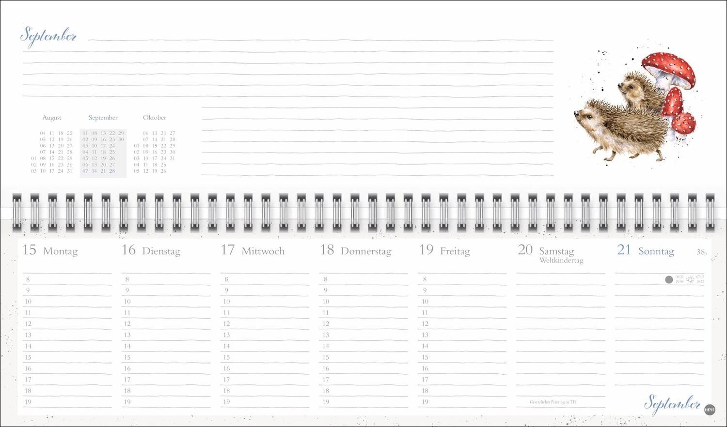 Bild: 9783756406616 | Hannah Dale : Wochenquerplaner 2025 | Hannah Dale | Kalender | 112 S.