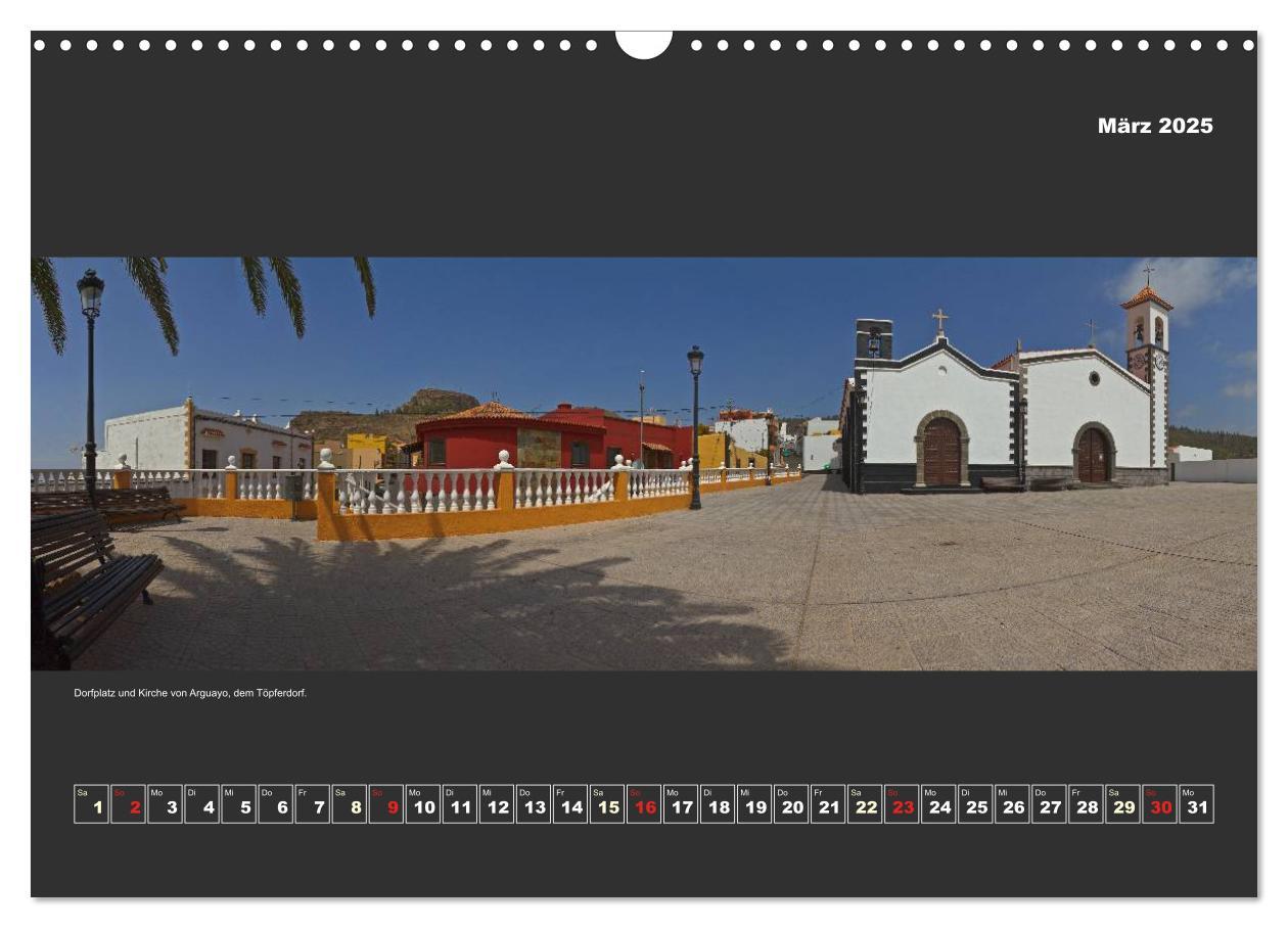 Bild: 9783435562114 | Teneriffa im Panorama (Wandkalender 2025 DIN A3 quer), CALVENDO...