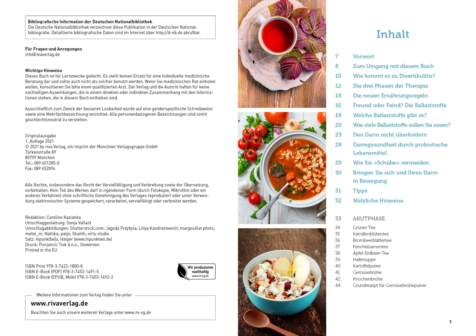 Bild: 9783742318008 | Richtig essen bei Divertikulitis | Doris Muliar | Taschenbuch | 192 S.