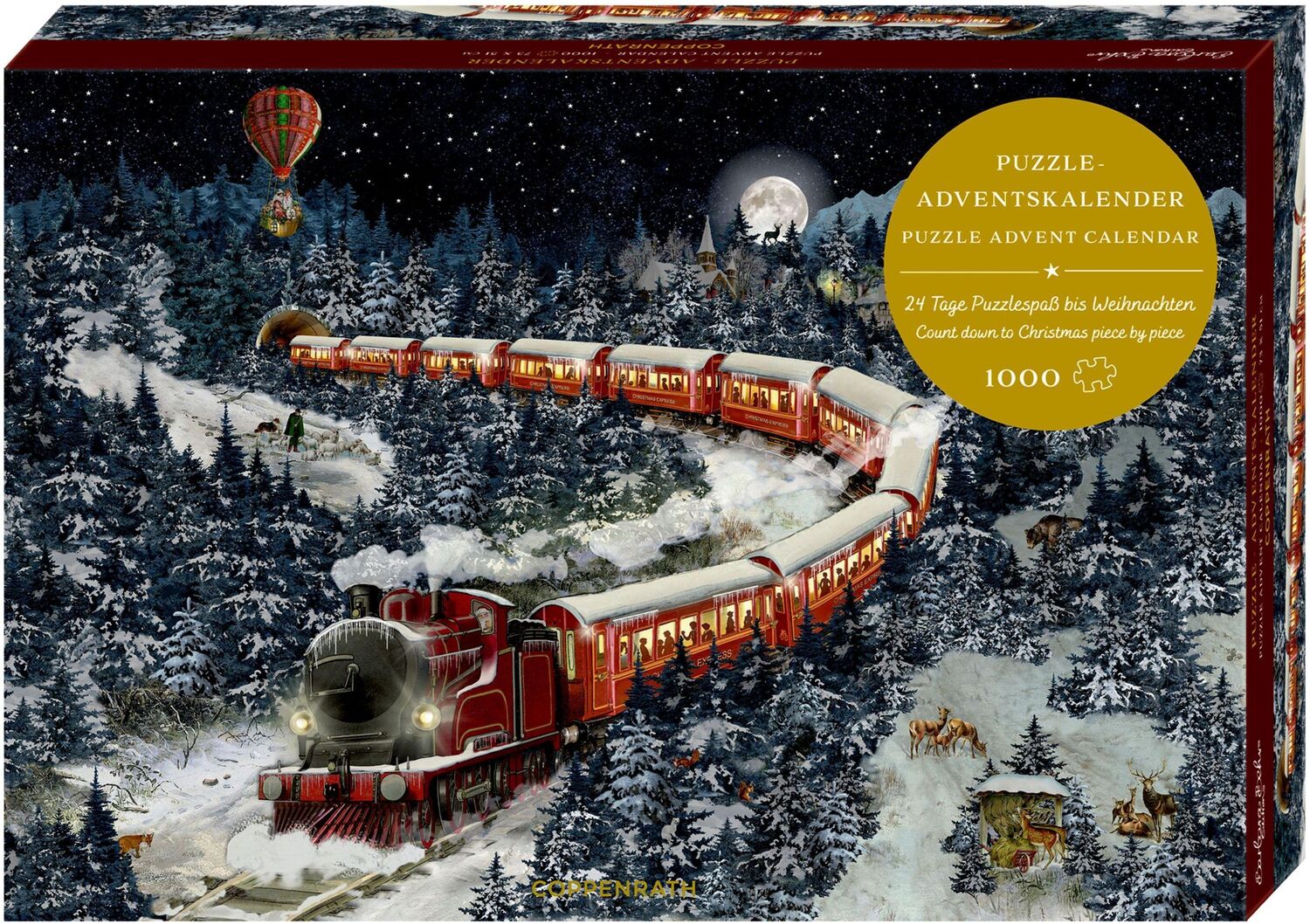 Cover: 4050003955506 | Puzzle-Adventskalender - Weihnachtsexpress | Weihnachtsexpress | Behr