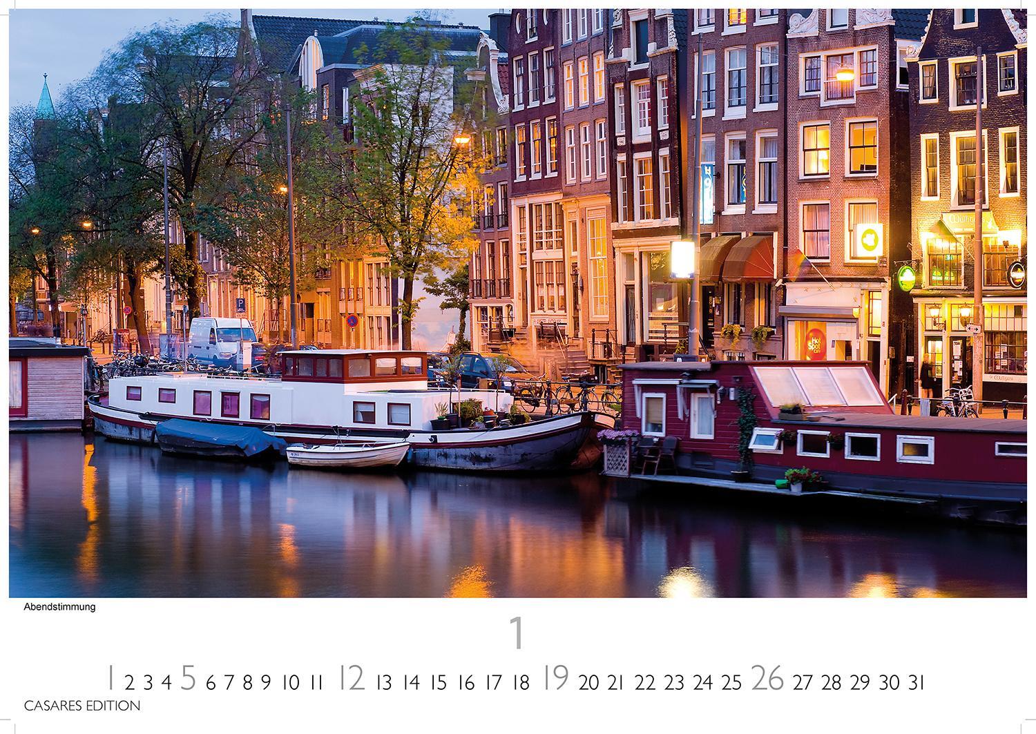 Bild: 9781835241554 | Amsterdam 2025 S 24x35cm | Kalender | 14 S. | Deutsch | 2025